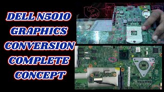 Dell N5010 Graphics Conversion कैसे करे [upl. by Ahnavas421]