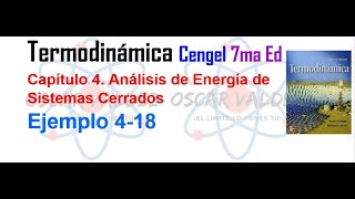 Problema 418 Termodinámica Cengel 7ma Ed Trabajo de proceso politrópico PVnconstante [upl. by Ryder675]