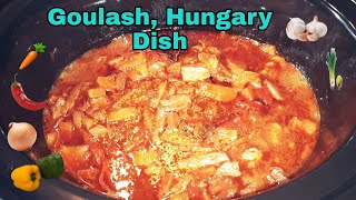 Hongaarse Goulash  Hungary Dish [upl. by Uria]