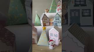 Christmas village advent calendar  link in bio christmas chritmascraft adventcalendar [upl. by Emanuele]