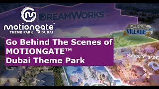 Go behind the scenes of MOTIONGATE™ Dubai Theme Park [upl. by Tranquada]