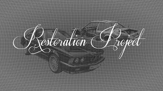 BMW E24  Restoration Project [upl. by Nylia]