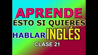 APRENDE A PENSAR EN INGLÉS CON ESTA ESTRUCTURA [upl. by Acenahs108]