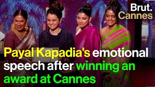 Payal Kapadia’s film wins Grand Prix award at Cannes 2024 [upl. by Simmie]