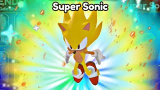 Unlocking Level 6 Super Sonic Sonic Speed Simulator ROBLOX [upl. by Clougher388]