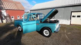 1966 F100 Flareside Walk Around [upl. by Dickerson]