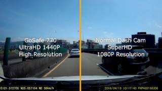 GoSafe 770 Dash Camera [upl. by Anyg464]