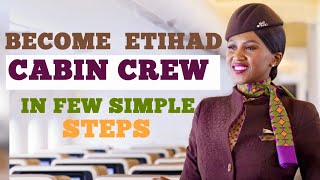 ETIHAD CABIN CREW INTERVIEW STEPS How long Etihad Airways take to respond to your application [upl. by Rebmac108]