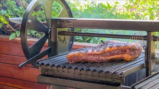 Argentine BBQ Brisket  LiveFire Cooking  Ballistic BBQ [upl. by Srednas]