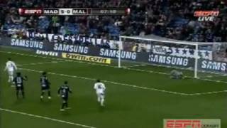 Real Madrid 7 x 0 Málaga  040311 Hat Trick Ronaldo [upl. by Ilamad498]