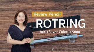 Rotring 800 Silver Color 05mm [upl. by Auqemahs]