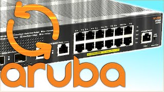 Aruba Switch Firmware Update [upl. by Assenav]