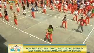 News5E  CEBU INMATES AMBASSADORS KONTRA DENGUE JUNE 11 2013 [upl. by Llerrut225]