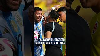 La actitud de Colombia que no gustó en la Argentina y Nicolas Otamendi se dio cuenta 😱 [upl. by Adnamma]