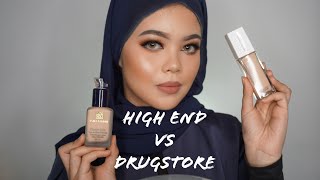 Maybelline Super Stay 24Hour Foundation vs Estee Lauder Double Wear Foundation [upl. by Miner]