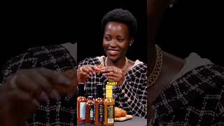 Get ready for Lupita Nyongo on Hot Ones ❗ [upl. by Mchugh]