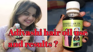 Adivashi hair oil use and results [upl. by Elleira824]