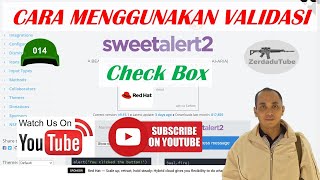 Cara menggunakan Sweetalert2 untuk Validasi di CHECK BOX  Crud  PHP  Mysql  Ajax  Jquery [upl. by Dante]