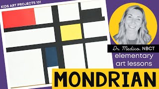 Piet Mondrian Art Project Unit Overview amp Teaching Tips [upl. by Rubetta]