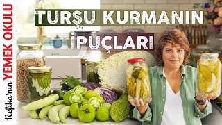 TURŞU HAKKINDA HER ŞEY 🥒  En İyi Turşu İçin Püf Noktalar  Turşuda Küflenme Yumuşama [upl. by Marentic]