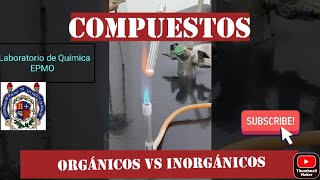 Diferencias entre compuestos orgánicos e inorgánicos [upl. by Marisa]