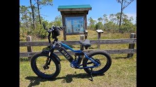 New Trail Ride Riding the 2024 Wired Freedom Super ebike [upl. by Eirolam]