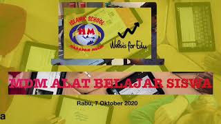 MDM Alat Belajar Siswa Islamic School SD Harapan Mulia [upl. by Ettenad]