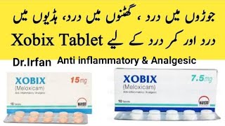 Benefits amp Uses of Xobix 75 mg Tablet ll Anti inflammatory ll Analgesic ll Pain Reliever [upl. by Bollen]