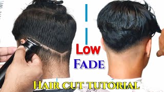 How To Cut A Low Fade Haircut Step By Step [upl. by Leamhsi810]