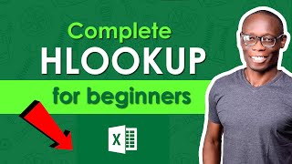 How to use HLookUp in Excel Tutorial for Beginners [upl. by Turpin]