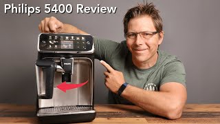 Philips 5400 LatteGo Superautomatic Coffee Machine Review [upl. by Dennis585]