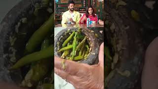 Maharashtrian thecha recipe  Ritesh jenelia fav❤️ geneliadeshmukh riteishdeshmukh shorts [upl. by Llemmart]