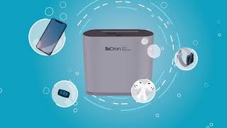 SoClean Device Disinfector How it Works [upl. by Eelarol]