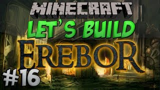 Minecraft Lets Build  Erebor  16  Rich Mansions [upl. by Myrvyn]