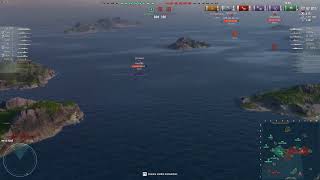 World of Warships  Fuso  Top Tier  Theres No Coming Back From This [upl. by Mateusz]