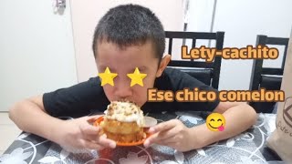 Probamos el nuevo pastel de pastelería Lety  cachito montemielque tan bueno es pastel [upl. by Eirolav676]