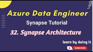 32 Synapse architecture amp components  azure data engineer [upl. by Camm]