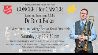 Ringwood Salvation Army Band  Concert for Cancer 2024 [upl. by Ephrem369]