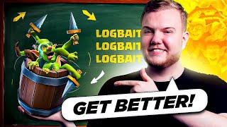 ULTIMATE CLASSIC LOG BAIT GUIDE  Clash Royale [upl. by Fredia500]