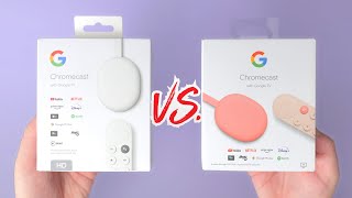 Chromecast with Google TV HD vs Chromecast 4K Whats the difference [upl. by Cheke]