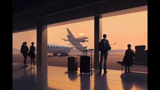 Airport Ambience  2 Hour of Travel Sounds For Relaxation and Focus [upl. by Nossah989]