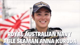 Faces of RIMPAC 2024  Royal Australian Navy Able Seaman Anna Kuroda [upl. by Kciredor568]