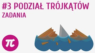 Podział trójkątów  zadania 3  Trójkąty [upl. by Nwahsram]