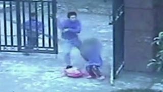 China releases footage of school knife attack [upl. by Eniretak442]