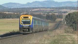 Countrylink Explorer DMUs  Australian trains and railroads [upl. by Damien]