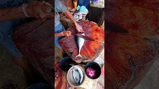 Unbelievable fish cutting skill 😱 Under one minute cutting skill shorts fish [upl. by Heywood]