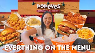 Food Science Major Rates Everything on the Popeyes Menu [upl. by Esinahs344]