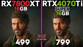 RX 7800 XT vs RTX 4070 Ti Super  Tested in 15 games [upl. by Maurilla]