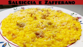 Risotto Zafferano e Salsiccia [upl. by Josefa]