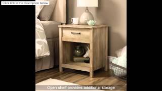 Sauder Cannery Bridge Night Stand in Lintel Oak [upl. by Anirtac]